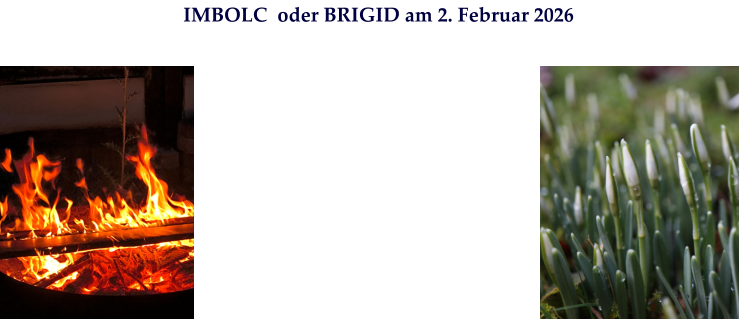 IMBOLC  oder BRIGID am 2. Februar 2026